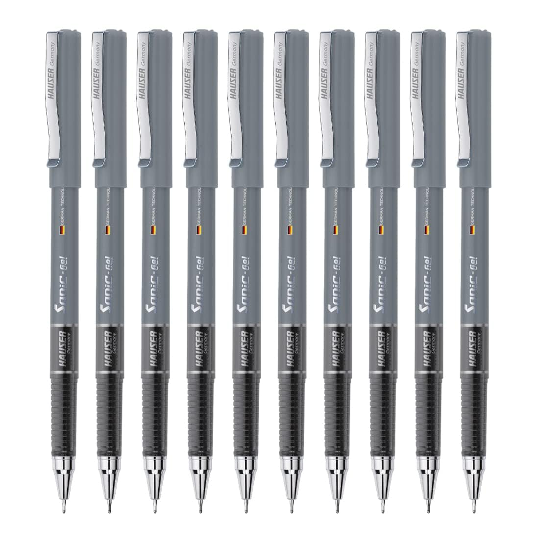 Hauser Sonic Gel Pen Black Pack of 40
