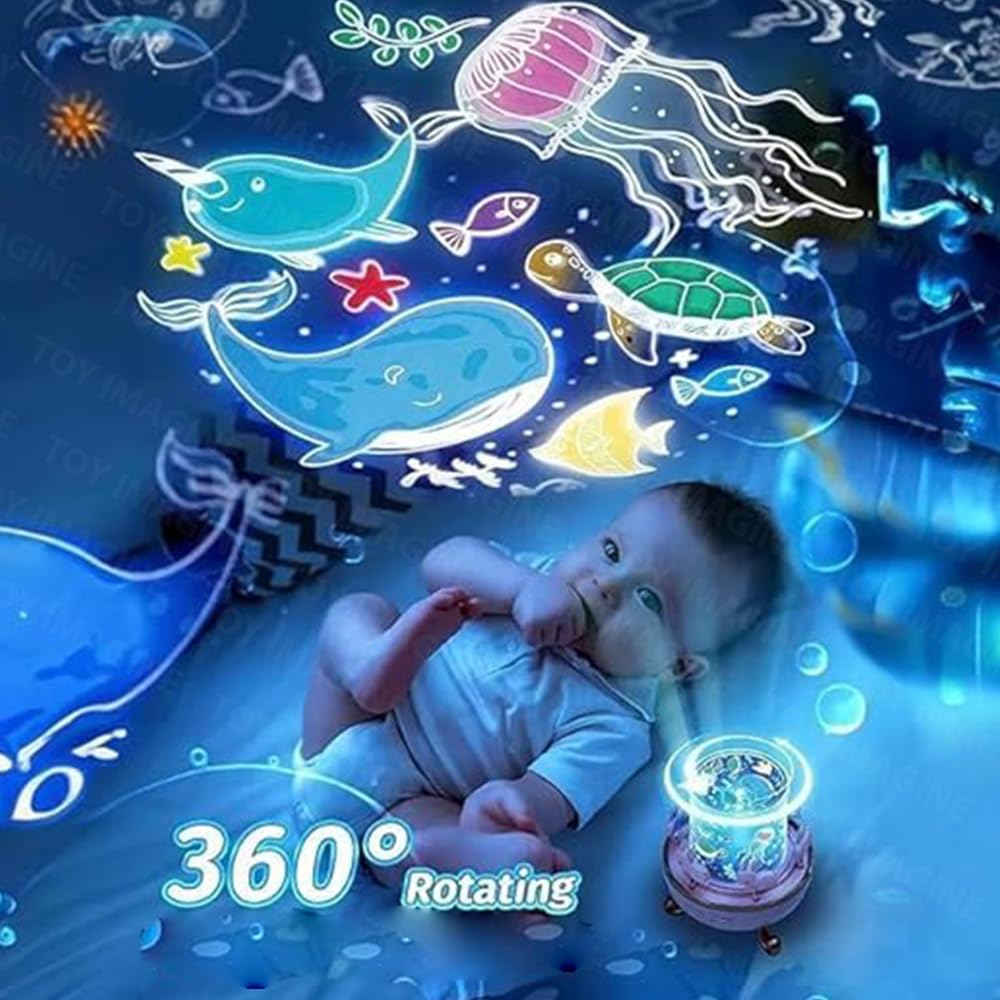 Toy Imagine Night Projector Lamp, Multicolor