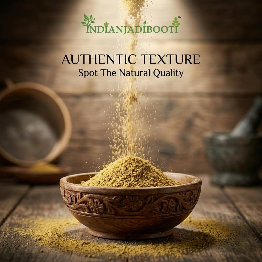 IndianJadiBooti Revand Chini Powder (Himalayan Rhubarb) | 100g Pack Of 3 (Total 300g) | Rheum Emodi Root | Archu/Rewand Chini | Natural Digestive Support & Traditional Tooth Powder Ingredient