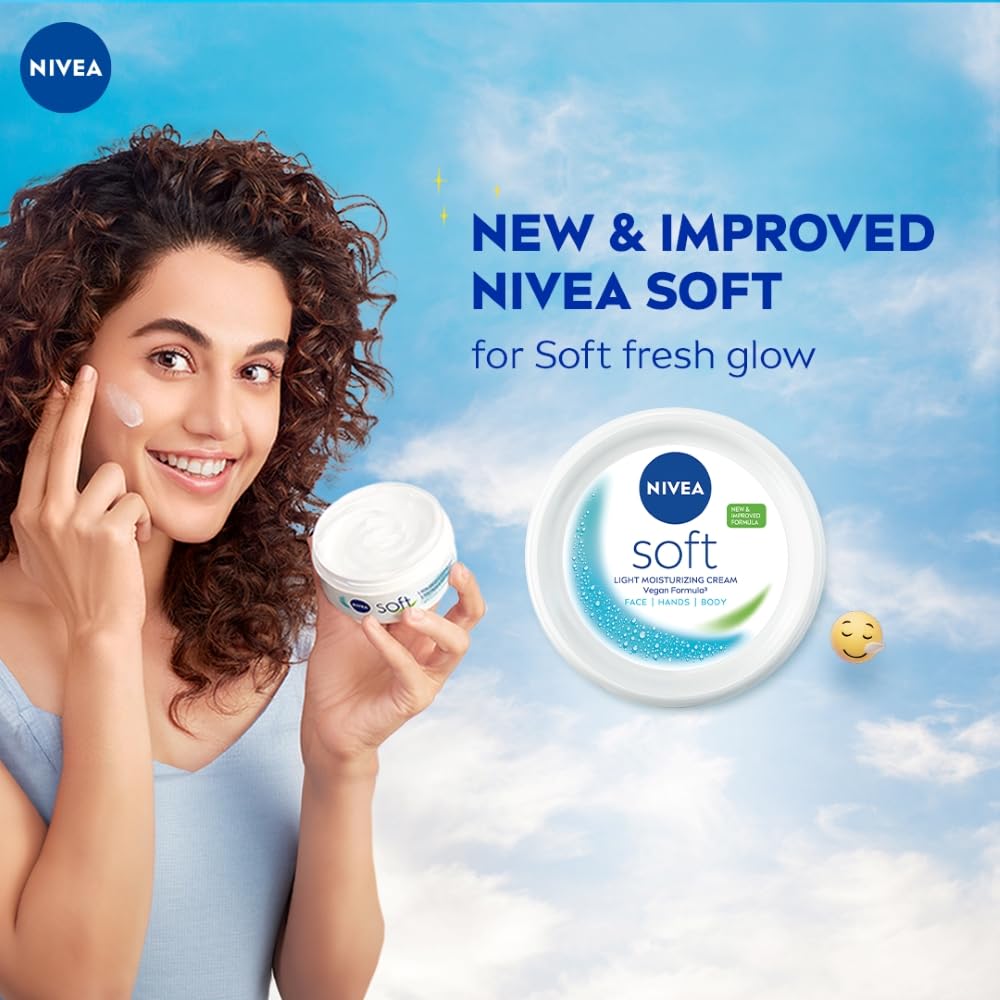 Nivea Soft Cream For Making Skin Smooth, Soft, Supple And Healthy 25ml