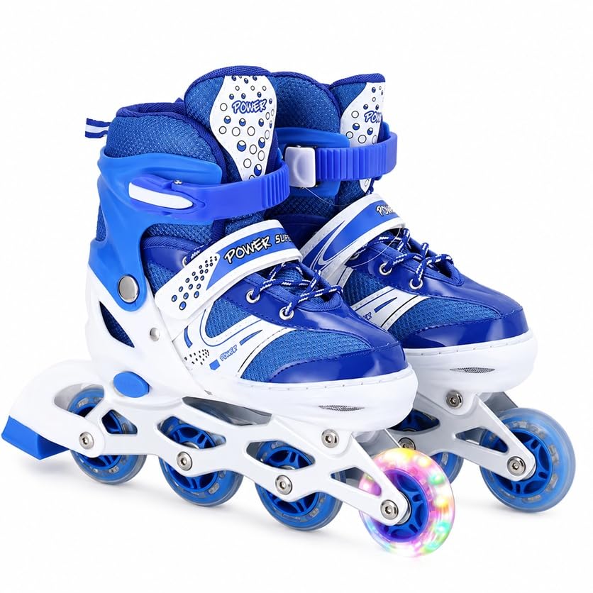 Toy Imagine Inline Skates, Adjustable, Boys Kids & Girls, Blue