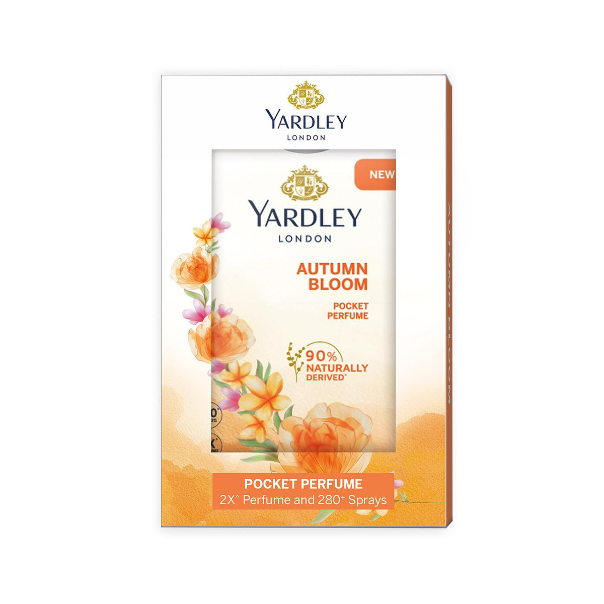Yardley London Autumn Bloom Compact Perfume for Women, 18ml