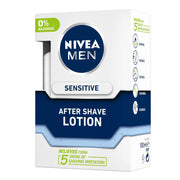 NIVEA MEN Sensitive After Shave Lotion, 100ml, 0% Alcohol no burning