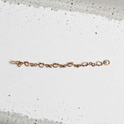 SHINDE EXPORTS Pure Copper Link Chain Bracelet Unisex S Hook 8.5 Inch