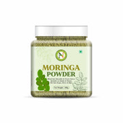 NatureVit Pure Moringa Leaf Powder 100g | Natural Superfood Supplement | Rich in Vitamins, Minerals & Antioxidants | Vegan & Gluten-Free