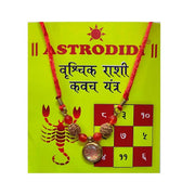 ASTRODIDI Vrishchik Rashi Kavach Locket/Scorpio Zodiac Sign Pendant Kawach