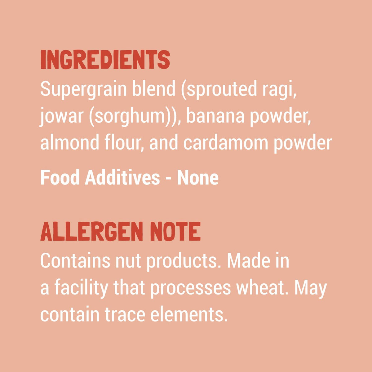 Slurrp Farm No Added Sugar, No Salt Ragi, Almond and Banana Cereal | 100% Sprouted Ragi | Healthy Cereal | No Milk | No Preservatives, 200g (Pack of 2)