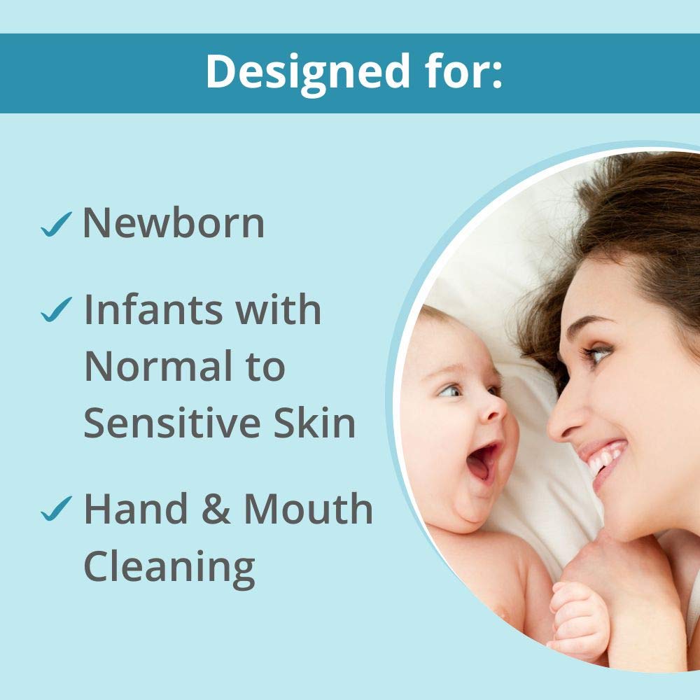 Mother Sparsh 99% Pure Water (Unscented) Baby Wipes with Lid I Natural Plant made cloth - Super thick Wet Wipes I 72 pcs/pack - Pack of 6 (Super Saver Pack)