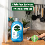 Dettol Liquid Disinfectant for Personal Hygiene, Surface Disinfection, Floor Cleaner (Menthol Cool, 550ml)