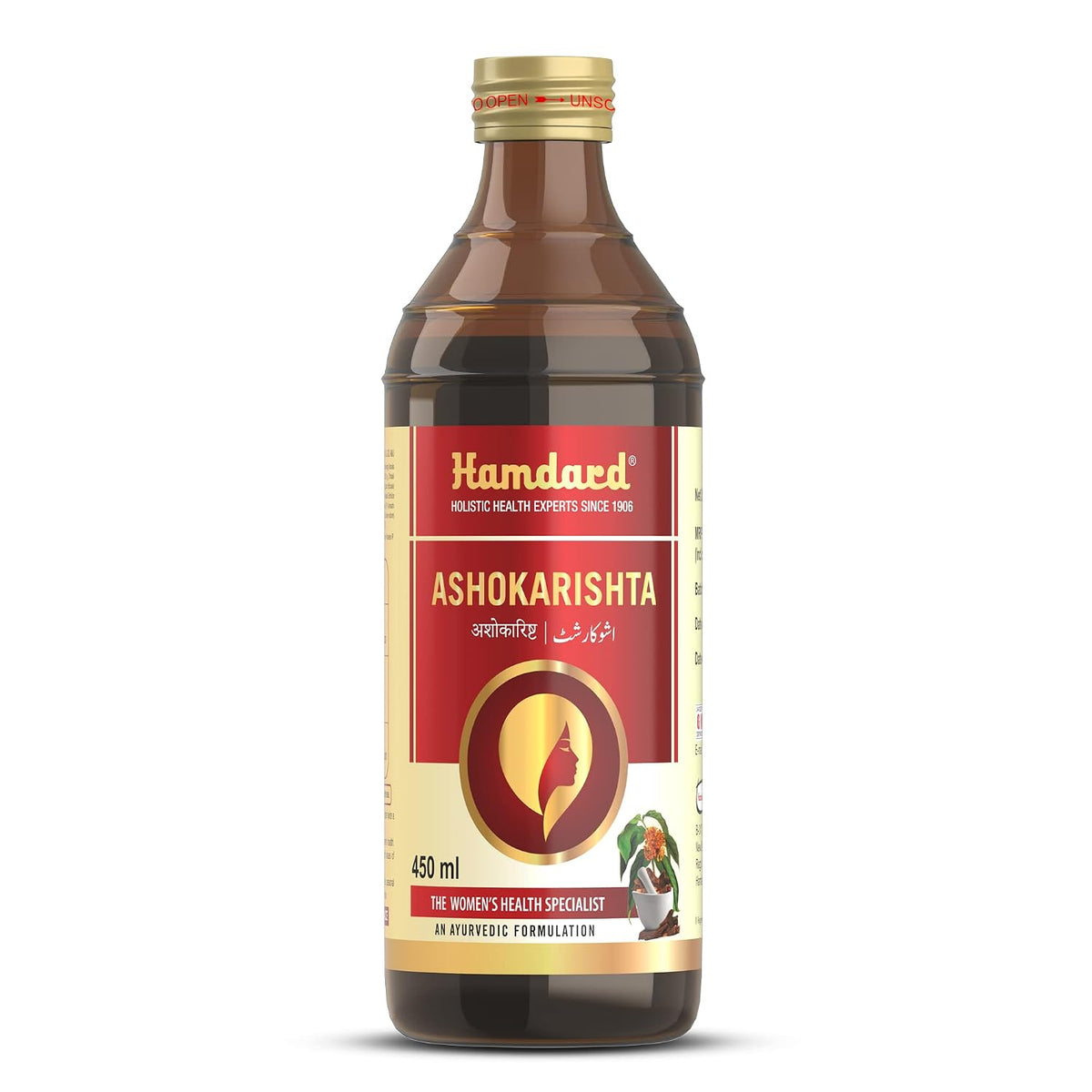 Hamdard ASHOKARISHTA Women Specialist Tonic- 450 ML-Pack of (1)