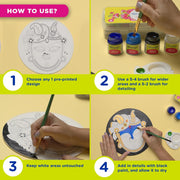 Fevicryl Pichwai Art kit| Learn Art of Rajasthan with Painting Kit Comes with Pre-Printed MDF Boards, Rhinestones, Acrylic Paints, Brushes| Gift for Art Lovers & Beginners, Ideal Gift for Sister