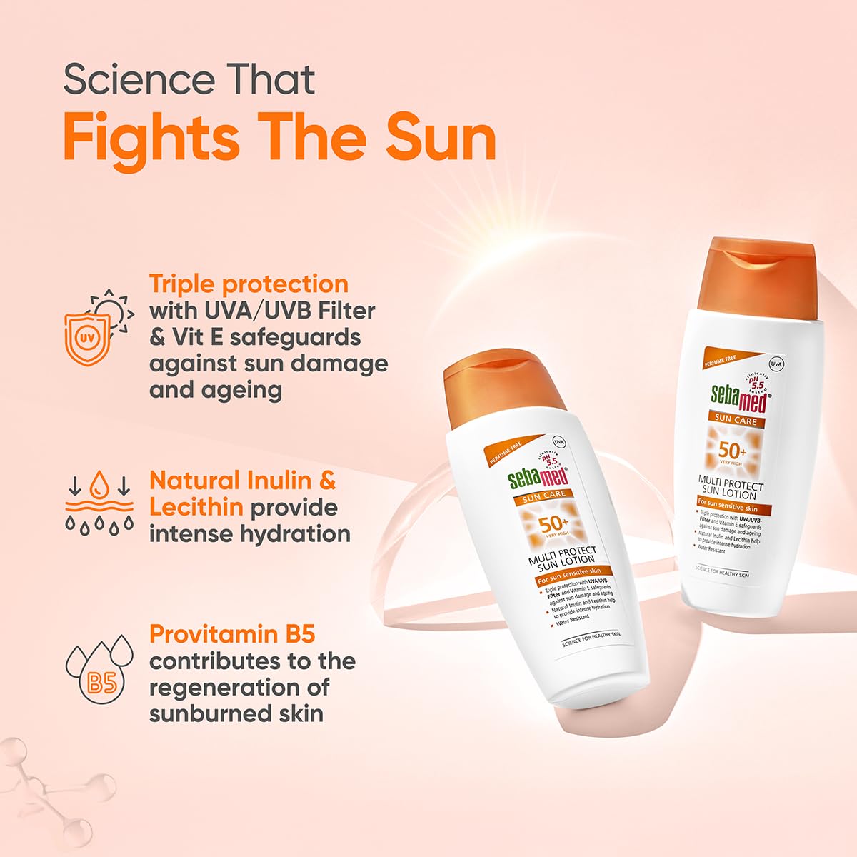 Sebamed Multi Protect Sun Lotion | SPF 50+