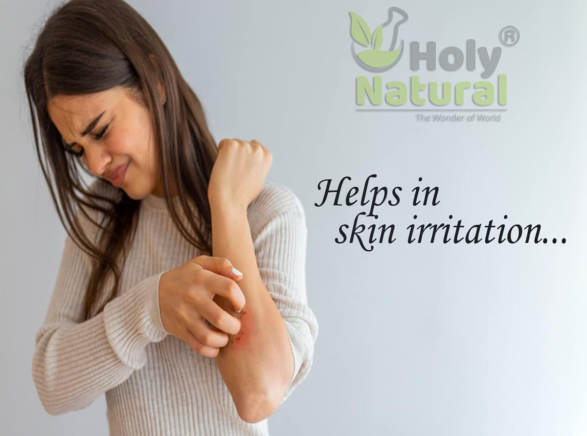 Holy Natural Chamomile Essential Oil 15ml (with Dropper Plug) | Undiluted Therapeutic Grade, For Reduces Blemishes, Evens Skin Tone, Relieves Stress, Better Sleep.