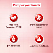 Dettol Foaming Handwash Pump - Strawberry (Pack of 2-250ml each) | Rich Foam | Moisturizing Hand Wash | Soft on Hands