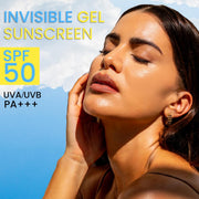 INSIGHT Invisible Gel Sunscreen SPF 50 | PA+++ Broad Spectrum | No White Cast, Oil-Free, Non-Comedogenic, Water & Humidity Resistant | Lightweight & Hydrating Sun Protection for All Skin Types