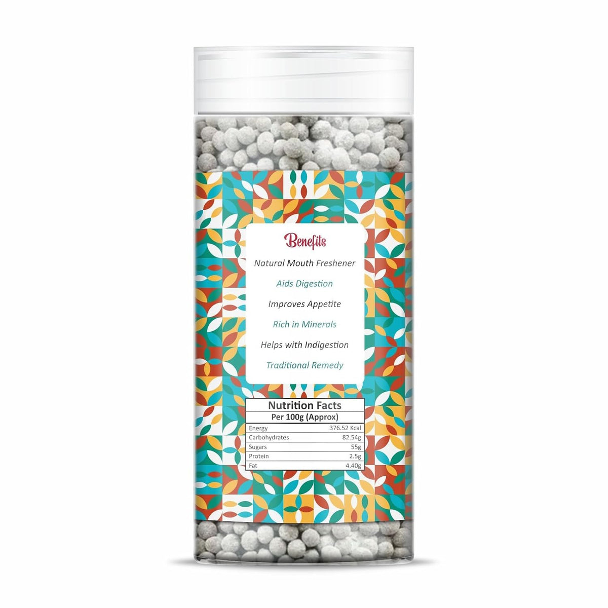 NatureVit Jeera Goli 200g | Digestive Cumin Candy | Traditional Mouth Freshener | 100% Natural Ingredients