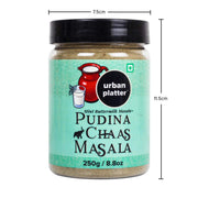 Urban Platter Pudina Chaas Masala, 100g (Everyday Refreshment Essential | Digestive-Friendly | Additive & Preservative-free)