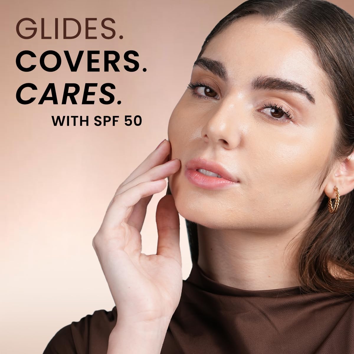 INSIGHT Blend Perfection Foundation - Natural Buff | Natural Radiant Finish | Lightweight & Buildable Coverage | Infused with Cica, Hyaluronic Acid & Vitamin E | Suitable for All Skin Types | 50g