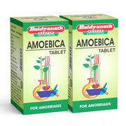 Baidyanath Asli Ayurved Amoebica I Ayurvedic Diarrhea Medicine I 100 Tab (Pack of 2)
