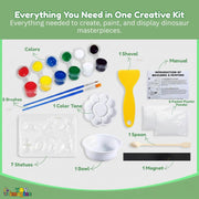 Toy Imagine DIY Dinosaur Mould & Paint Craft Kit for Kids Age 6-12 Years