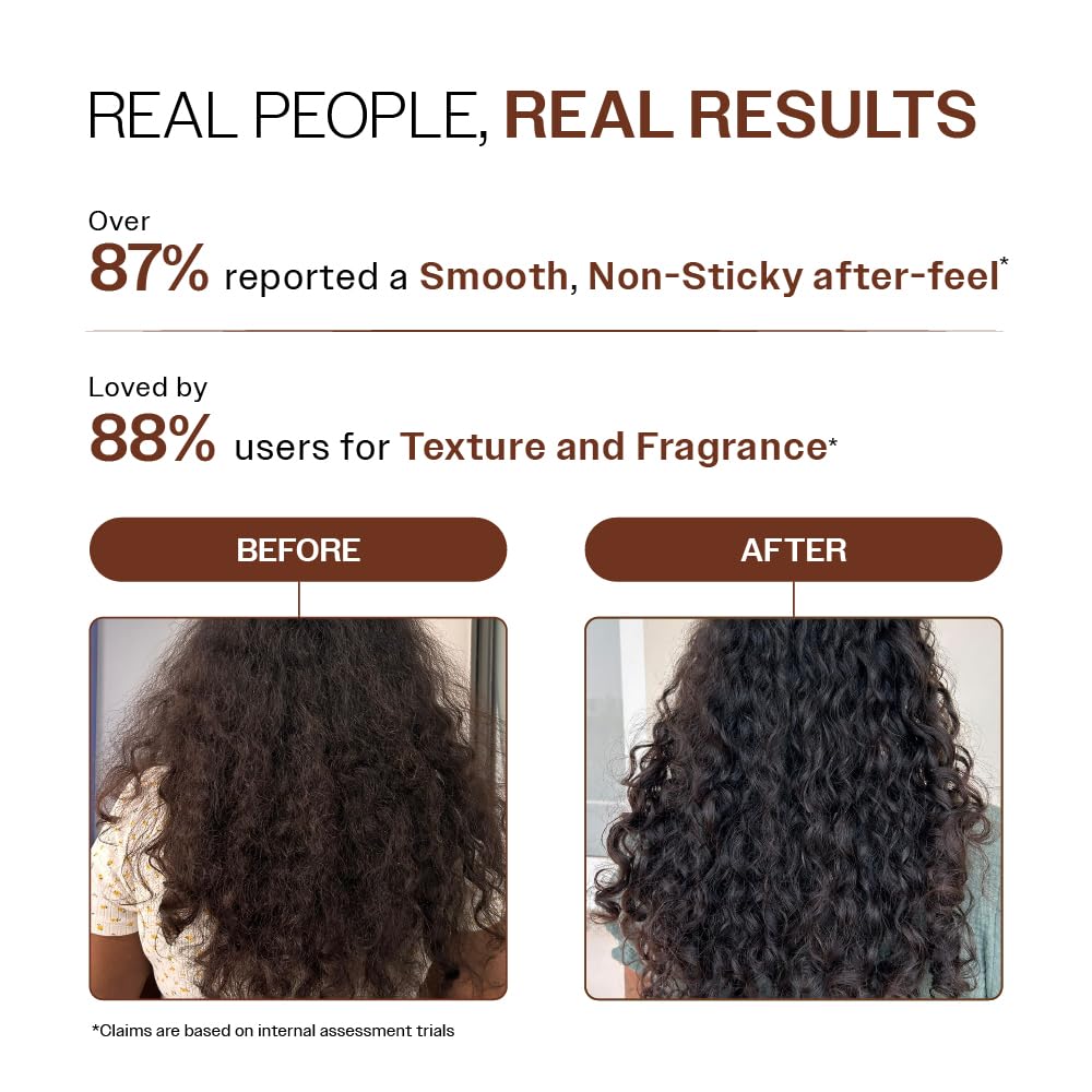 Bare Anatomy Nature x Science Flaxseed & Rice Water Hair Gel | Smoothes Hair & Controls Frizz | Lightweight, Non-Sticky & Non-Crunchy Formula | Enhances Natural Hair Texture & Shine | 300ml