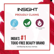 INSIGHT Color Rich Lip Liner| Intense Pigment| Enriched with Jojoba Oil & Vitamin E| Defines, Shapes & Nourishes Lips | Long-Lasting |Sultry Red -1.5g