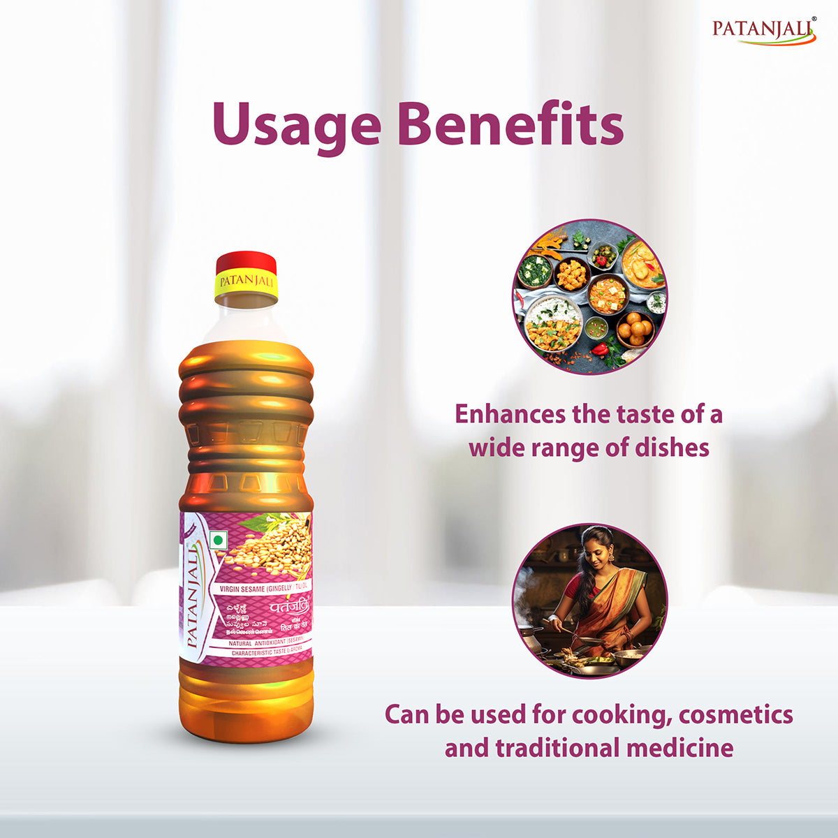 Patanjali Sesame Oil (B)