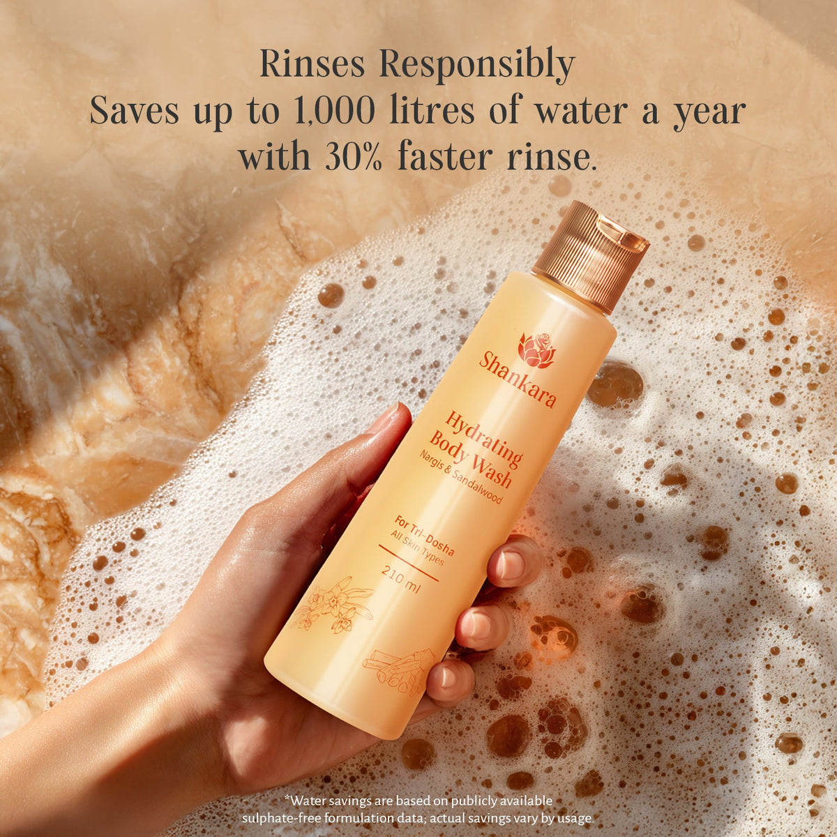 Sri Sri Tattva Shankara Hydrating Body Wash, 210 ml