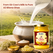 Sri Sri Tattva A2 Bilona Ghee, 500 ml