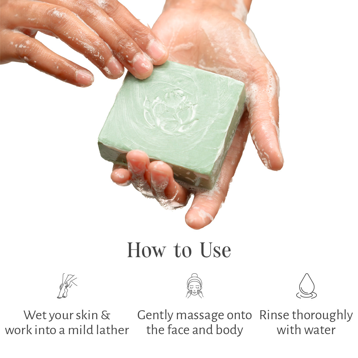 Sri Sri Tattva Purifying Body Bar – Green Clay & Activated Charcoal