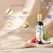 DABUR Vatika Rosemary Hair Growth Oil With Hibiscus & Coconut Oil - 100Ml | Stimulates Hair Growth And Thickness | Reduces Hair Fall | Co-Created With Dermatologist | No Mineral Oil |Animal Test Free
