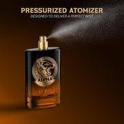 BEARDO Alpha Amber Elixir 100ml | Extrait De Parfum | Woody, Oriental & Ambery Perfume For Men | Long Lasting Perfume | Premium Gift For Man | Gift For Husband | Boyfriend