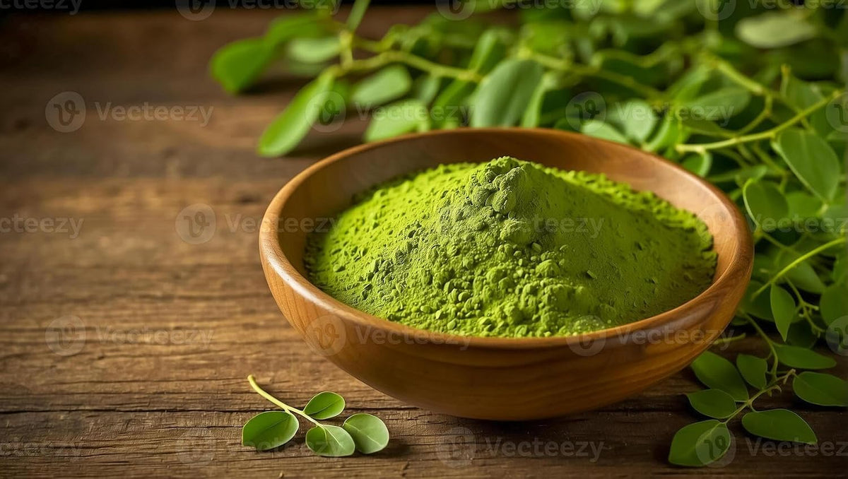 NatureVit Moringa Leaf Powder, 1kg | Natural Superfood Supplement | Rich in Vitamins, Minerals & Antioxidants | Vegan & Gluten-Free