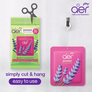 Godrej aer Power Pocket Bathroom Freshener – Assorted Pack of 9 (90g)| Lasts up to 30 days | Germ Protection
