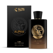 BEARDO Alpha Leather Elixir 100ml | Extrait De Parfum | Leathery Perfume For Men | Long Lasting Perfume | Premium Gift For Man | Gift For Husband | Boyfriend