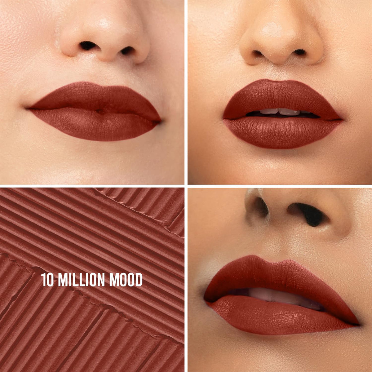 INSIGHT Cosmetics Blur Rouge Lipstick – Long Lasting | Matte Finish | Non-Transfer | Lightweight & Non-Sticky | One-Swipe Pigment (Million Mood) – 4.2g
