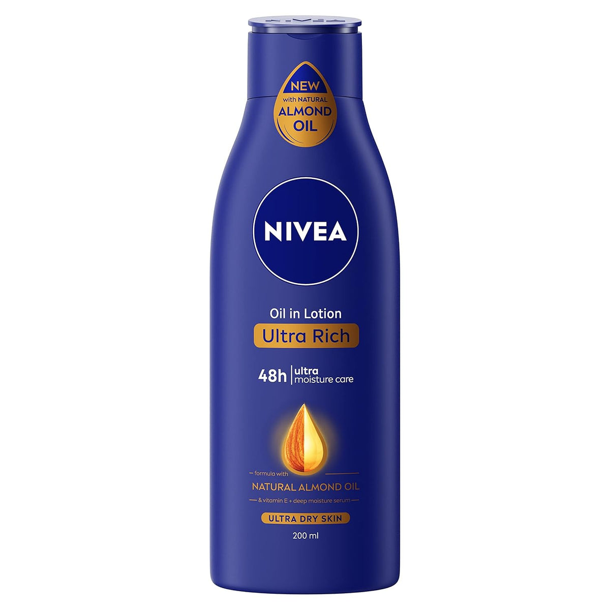 Nivea Ultra Rich Nourishing Body Lotion, 200ml