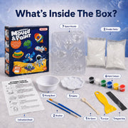 Toy Imagine DIY Space Mould & Paint Craft Kit for Kids Age 6-12 Years