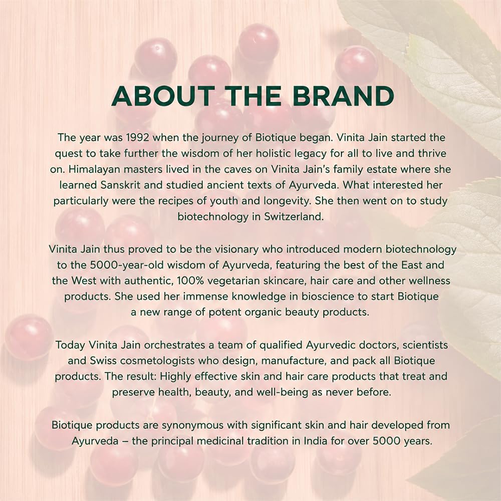 Biotique Winter Cherry Rejuvenating Body Lotion | Moisturizes and Hydrates the Skin | Prevents Ageing, Wrinkles and Dark Spots| 100% Botanical Extracts| Suitable for All Skin Types | 300ml