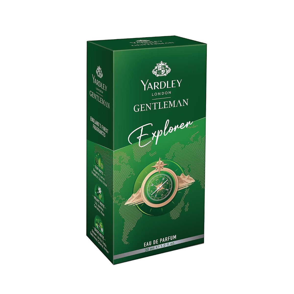 Yardley London Gentleman Explorer|England's Finest Fragrance|EDP Perfume For Infinite Adventure|30 ml