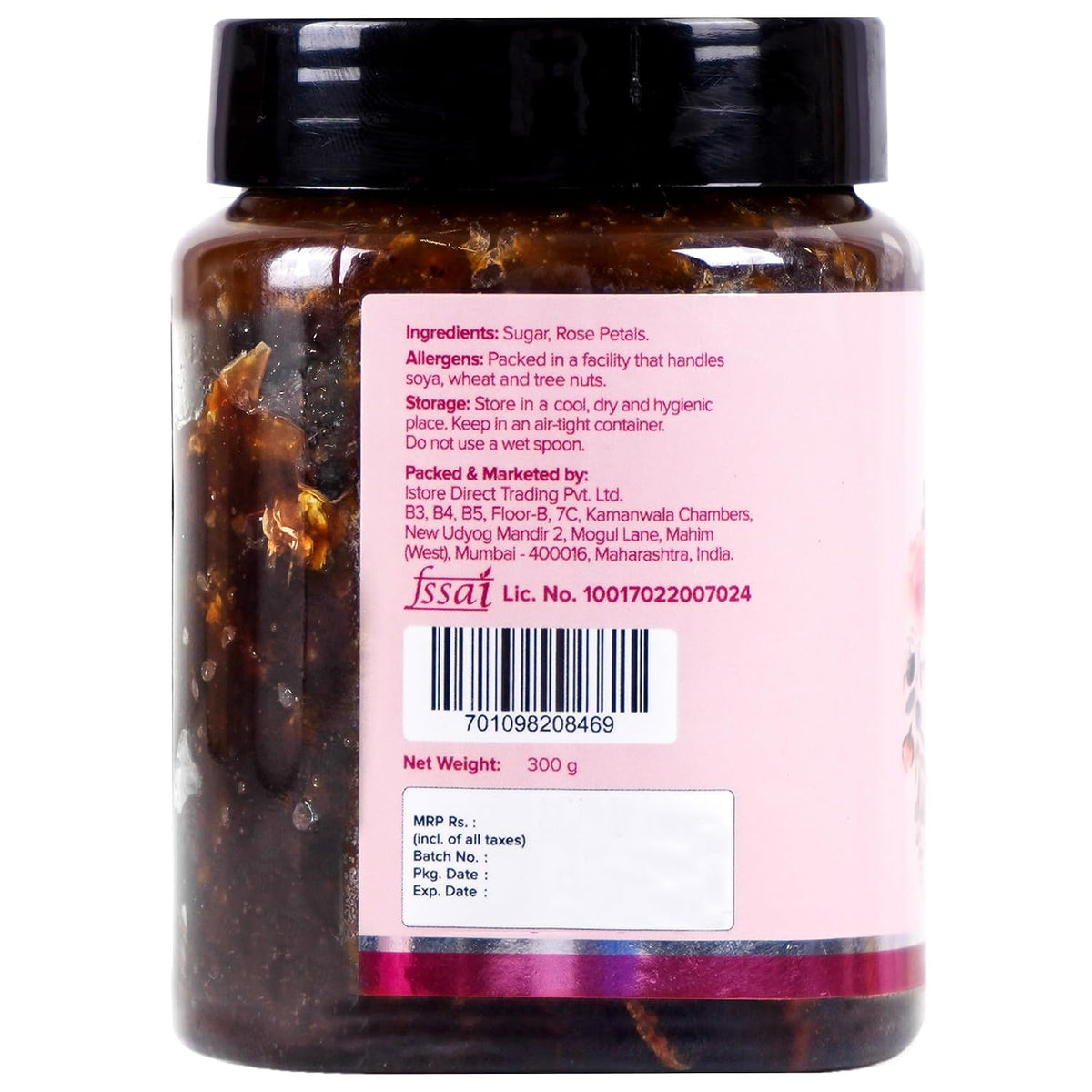 Urban Platter Natural Himalayan Gulkand Rose Petal Jam