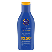 NIVEA Body Lotion for Dry Skin, Shea Smooth, with Shea Butter, For Men & Women, 400 ml & NIVEA Sun Lotion, SPF 50, with UVA & UVB Protection, Water Resistant Sunscreen for Men & Women, 75 ml