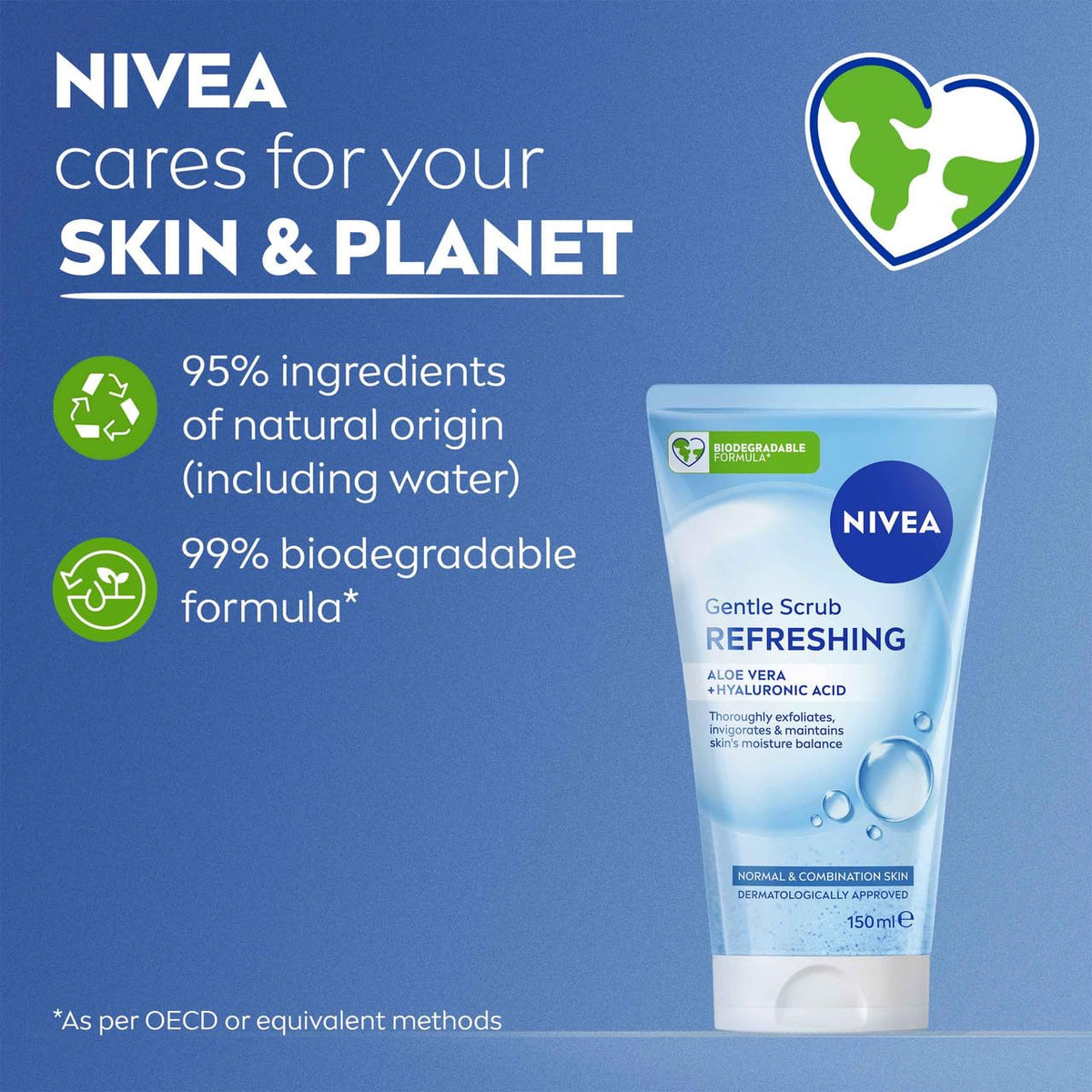 Nivea Visage Daily Essentials Gentle Exfoliating Scrub (150ml)