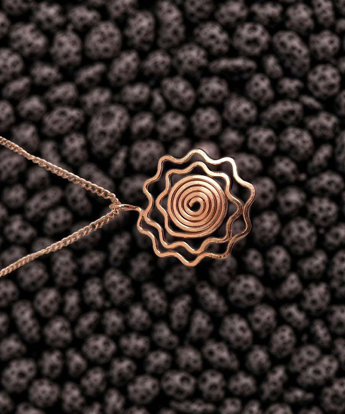 SHINDE EXPORTS 100% solid uncoated jewellery pure copper chain necklaces stylish choker for women with pendant