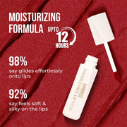 INSIGHT Smudge Free Lip Mud | Moisturizing Formula | Upto 12 Hrs Stay | Instant Matte Finish | Silky Smooth Texture (Misty) - 3.5g