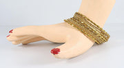 NMII Non-Precious Metal Base Metal with Zircon Gemstone and Twisted Glossy Finished Bangle Set For Women and Girls