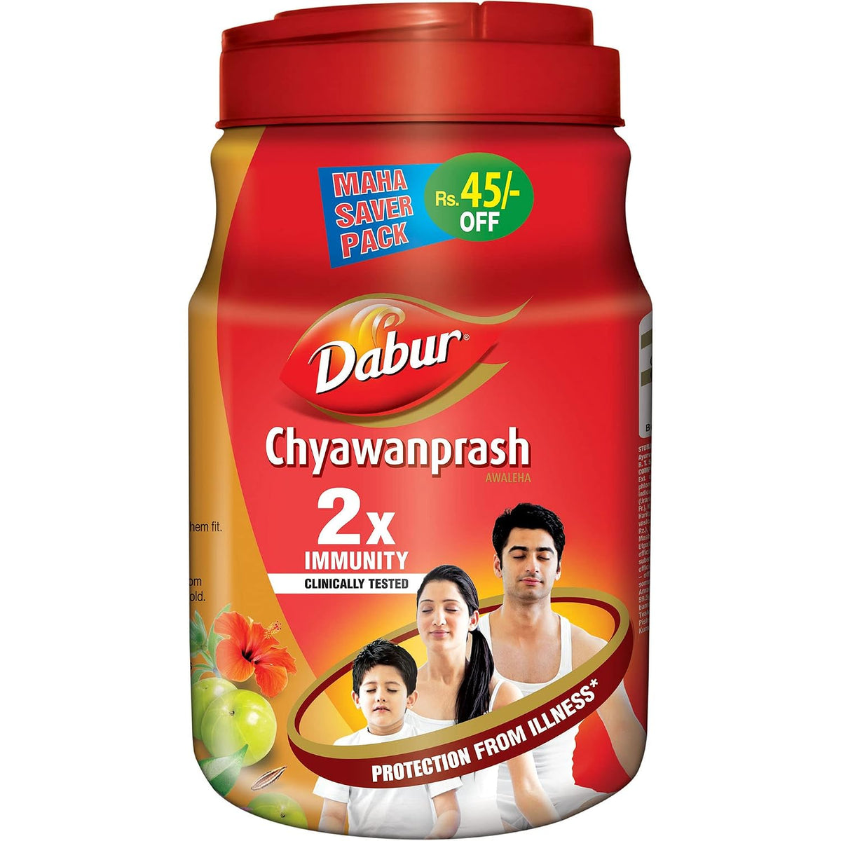 Dabur Chyawanprash 2 Kg & Dabur Triphala Churna Ayurvedic Remedy For Gastro Intestinal Health - 500g