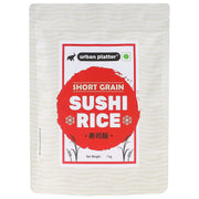 Urban Platter Short-Grain Sushi Rice, 1kg (Japanese-Style Sticky Rice | Chewy Bite | Asian Pantry Essential)