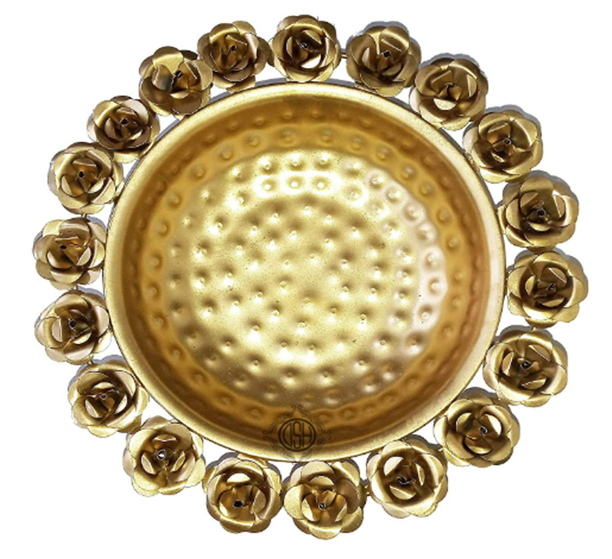 DSH Urli Bowl for Floating Candles and Flower for Diwali Home Decoration Table Decor. (Urli -R9)
