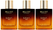 Bella Vita Men G.O.A.T EDP - 100 Ml (Pack Of 3), 300 Ml